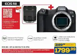 Euronics Bruno Canon EOS R8 offerta