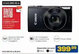 Euronics Bruno Canon IXUS 285 HS A offerta