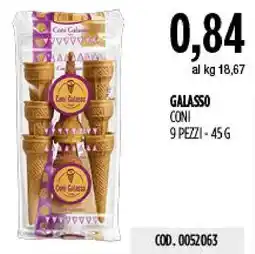 Carico Cash & Carry Coni Galasso offerta