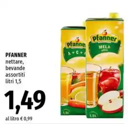 Famila Superstore Pfanner nettare, bevande assortiti offerta