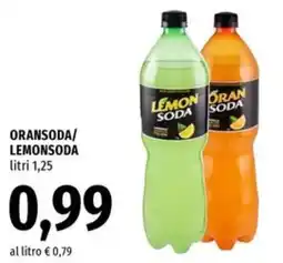 Famila Superstore Oransoda/Lemonsoda offerta