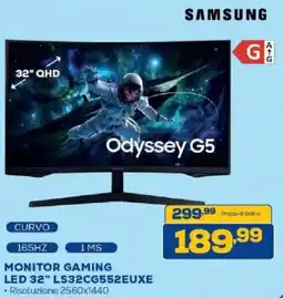 Euronics Bruno Samsung Odyssey G5 offerta