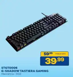Euronics Bruno G-Shadow tastiera gaming offerta