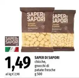 Famila Superstore Saper di sapori gnocchi di patate offerta