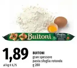 Famila Superstore Buitoni pasta sfoglia rotonda offerta
