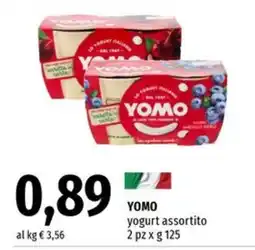 Famila Superstore YOMO yogurt assortito offerta
