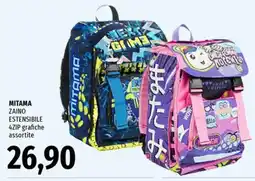 Famila Superstore Mitama zaino estensibile offerta