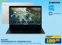Euronics Bruno Samsung Galaxy Chromebook 14" offerta