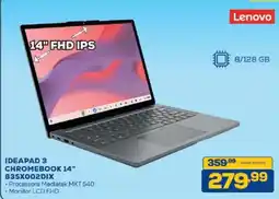 Euronics Bruno Lenovo IDEAPAD 3 CHROMEBOOK 14" offerta