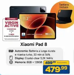 Euronics Bruno Xiaomi Pad 8 offerta