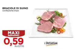Alì Supermercati Braciole di suino offerta