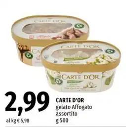 Famila Superstore Carte d'Or gelato Affogato assortito offerta