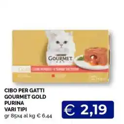 Maxisconto Cibo per gatti Gourmet Gold Purina offerta