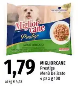 Famila Superstore Miglior cane Prestige Menù Delicato offerta