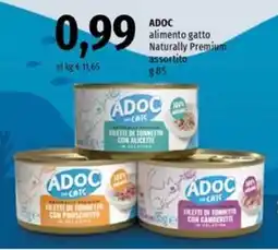 Famila Superstore ADOC alimento gatto Naturally Premium assortito offerta