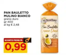 Alì Supermercati Pan Bauletto Grano Duro Mulino Bianco offerta