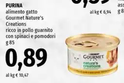 Famila Superstore Purina Gourmet Nature's Creations offerta
