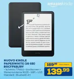 Euronics Bruno Nuovo Kindle Paperwhite offerta