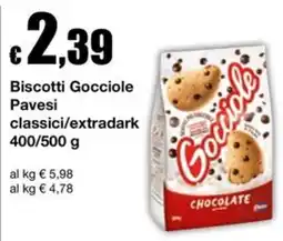 Sì con te Supermercati Biscotti Gocciolè Pavesi offerta