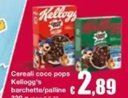 Sì con te Supermercati Cereali coco pops Kellogg's offerta