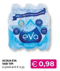 Maxisconto Acqua Eva offerta