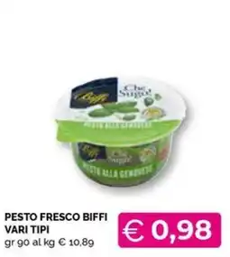 Maxisconto Pesto fresco Biffi offerta