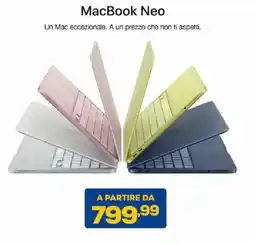 Euronics Bruno MacBook Neo offerta