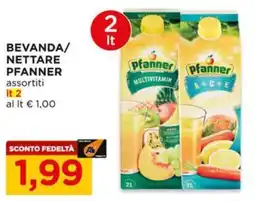 Alì Supermercati Beveranda/Nettare Pfanner assortiti offerta