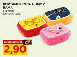 Alì Supermercati Portamerenda humor Bama offerta