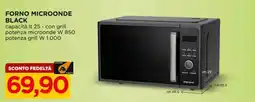 Alì Supermercati Forno microonde black improve offerta