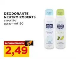 Alì Supermercati Deodorante Neutro Roberts offerta