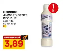 Alì Supermercati Morbido ammorbidente Deo Due offerta