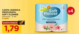 Alì Supermercati Carta igienica profumata Soft Flower offerta