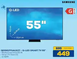 Euronics Bruno Samsung Q-LED Smart TV 55" offerta