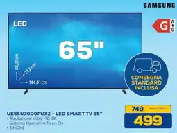 Euronics Bruno Samsung LED Smart TV 65" offerta