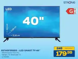 Euronics Bruno LED SMART TV 40" offerta
