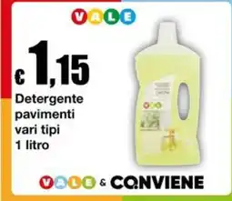 Sì con te Supermercati Detergente pavimenti vari tipi offerta