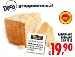 Deco Iperstore Parmigiano Reggiano offerta
