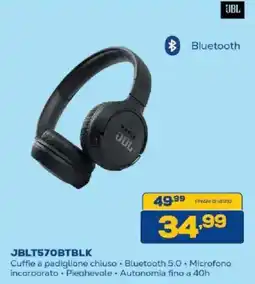 Euronics Bruno JBL Cuffie a padiglione chiuso offerta