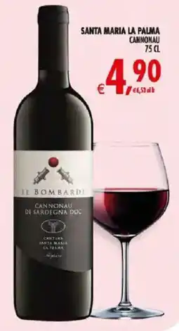 Deco Iperstore Le Bombardi Cannonau di Sardegna DOC offerta