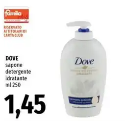 Famila Superstore Dove sapone detergente idratante offerta