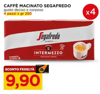Caffè macinato Segafredo Intermezzo