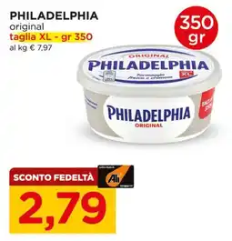 Alì Supermercati Philadelphia original offerta