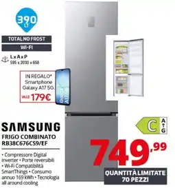 Comet Samsung frigo combinato offerta
