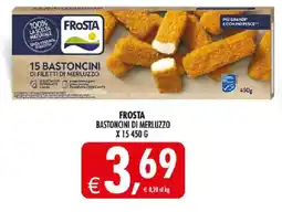 Deco Iperstore Frosta bastoncini di merluzzo offerta