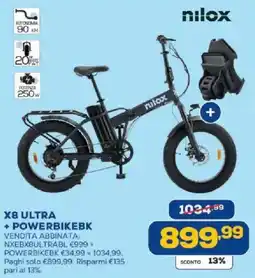 Euronics Bruno X8 Ultra nilox offerta