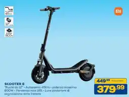 Euronics Bruno Scooter 6 Xiaomi offerta