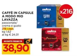 Alì Supermercati Caffè in capsule a modo mio Lavazza offerta