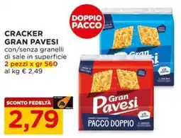 Alì Supermercati Cracker Gran Pavesi offerta