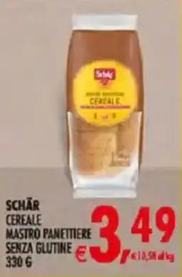 Deco Iperstore Schär cereale mastro panettiere senza glutine offerta